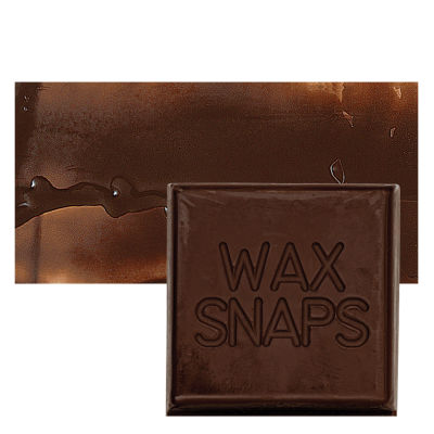 Enkaustikos Wax Snaps Encaustic Paints - Burnt Umber, 40 ml cake