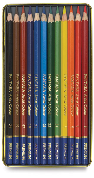Fantasia Premium Sketch Pencil Set 6/Pkg, 1 count - Kroger