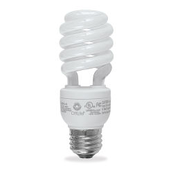 Edison Swirl Light Bulbs, 15W