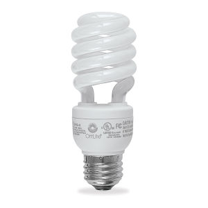 Edison Swirl Light Bulbs, 15W