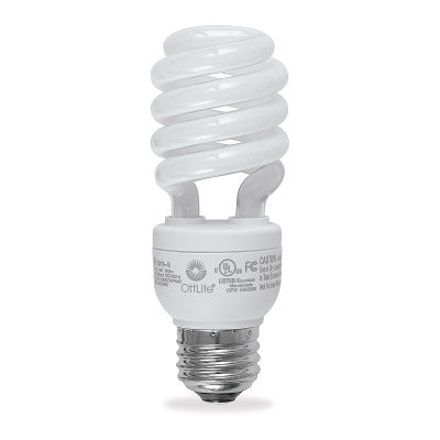 Edison Swirl Light Bulbs, 15W - Bulb shown upright