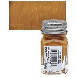 Testors Enamel Paint - Flat Brown, 1/4 oz bottle