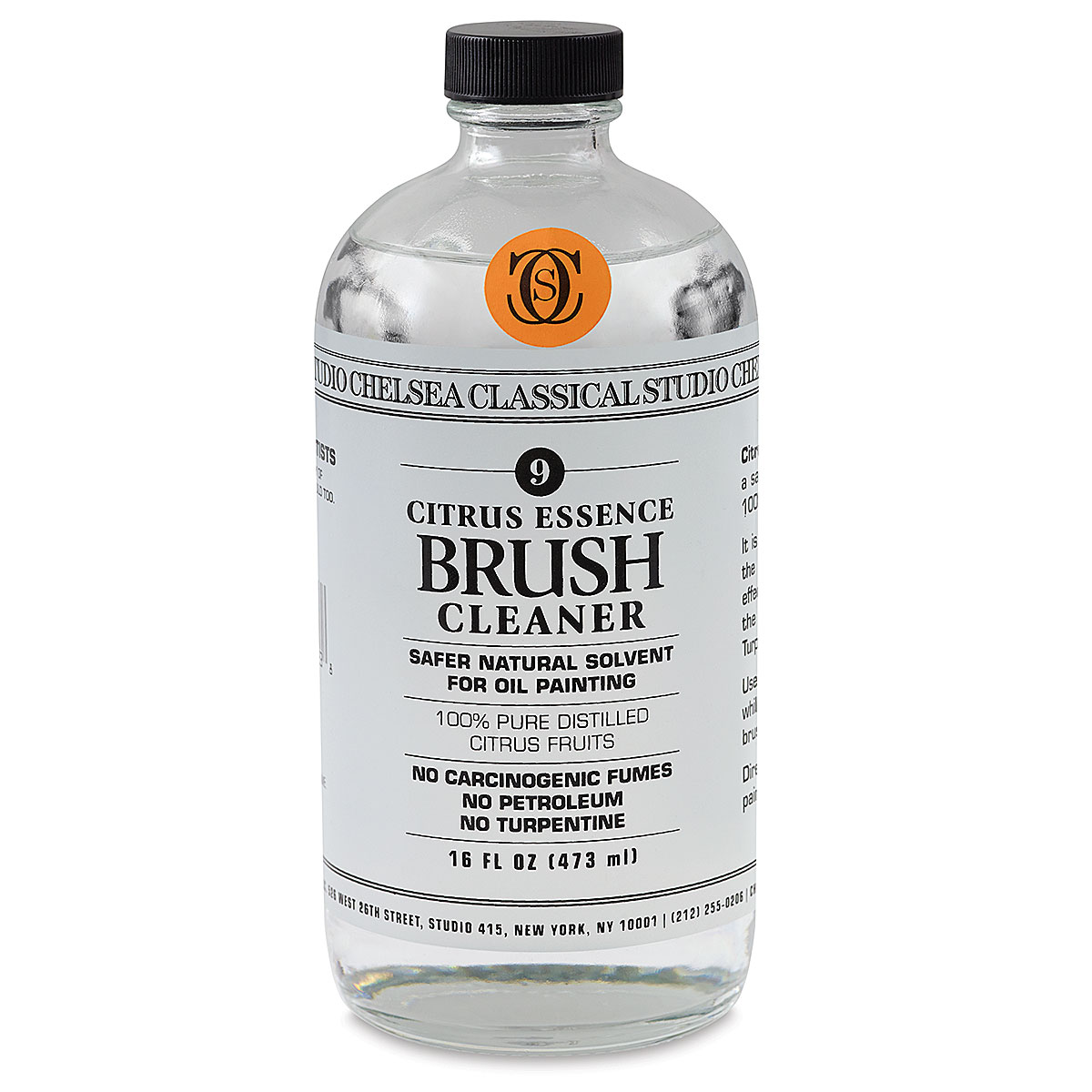 Chelsea Classical Studio : Citrus Essence Brush Cleaner : 4oz