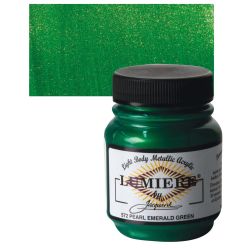 Jacquard Lumiere Acrylic - Pearlescent Emerald, 2.25 oz Jar