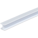 Plastruct Styrene Structural H Columns - Pkg of 8, 1/8" H x 1/8" W x 15" L