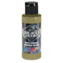 Createx Wicked Colors Airbrush Color - 2 oz, Detail Raw Umber