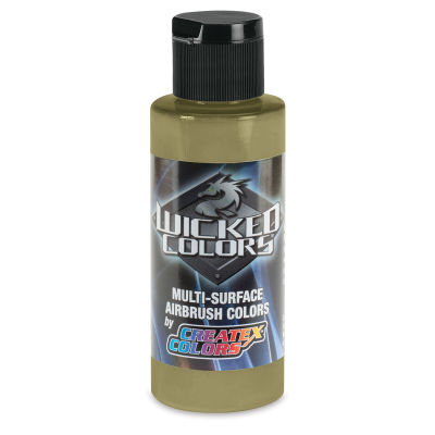 Createx Wicked Colors Airbrush Color - 2 oz, Detail Raw Umber