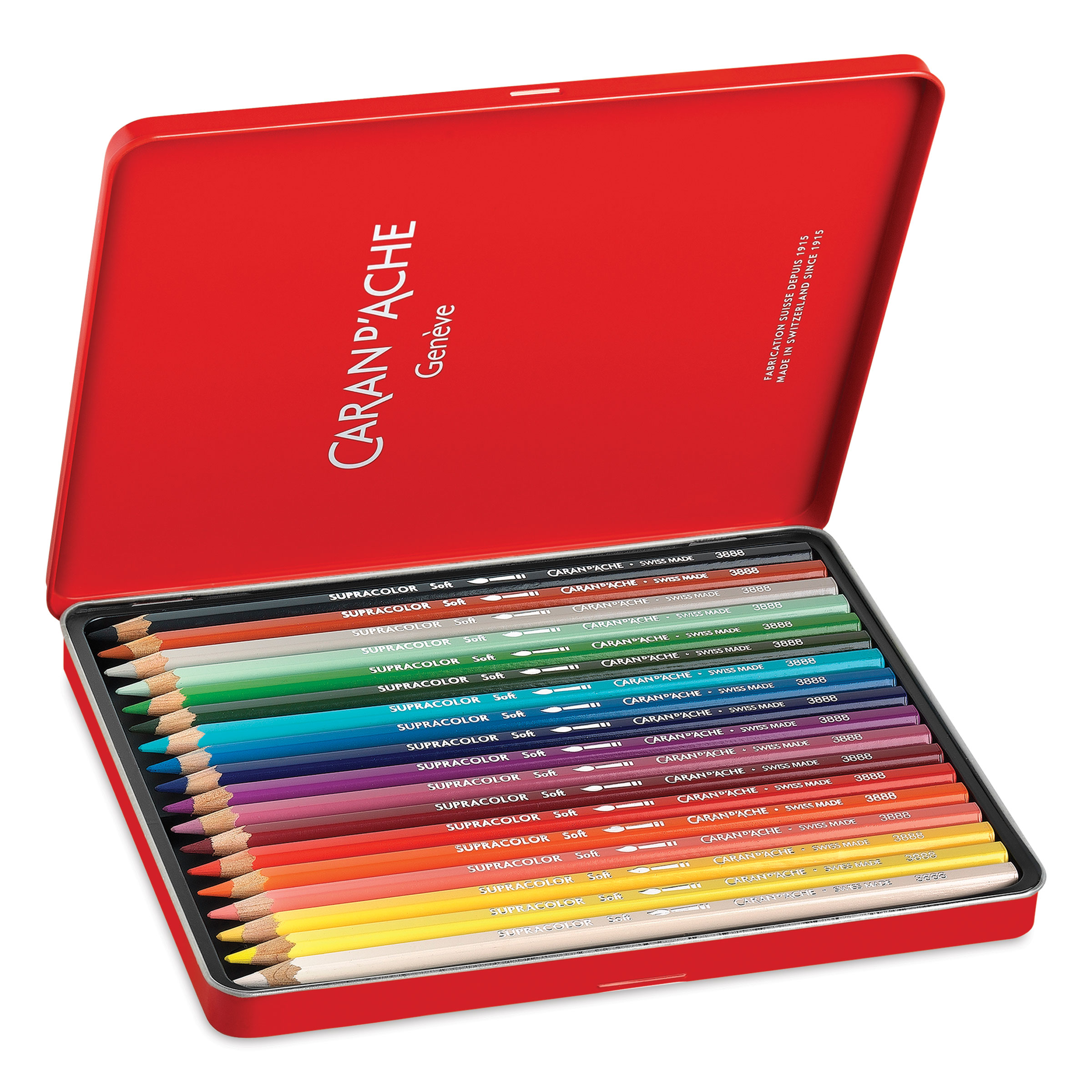 Caran d'Ache Supracolor Soft Aquarelle Pencils - Assorted
