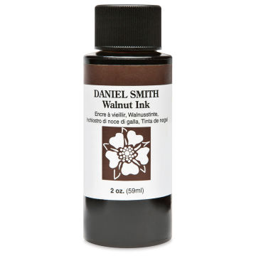 Daniel Smith Walnut Ink - Front of bottle
