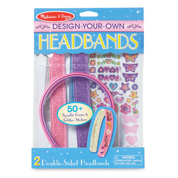 Design-Your-Own Headbands Kit - Front of blister package 
