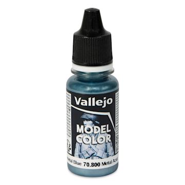 Open in modal - Vallejo Acrylic Model Color Paint - Gunmetal Blue, 18 ml