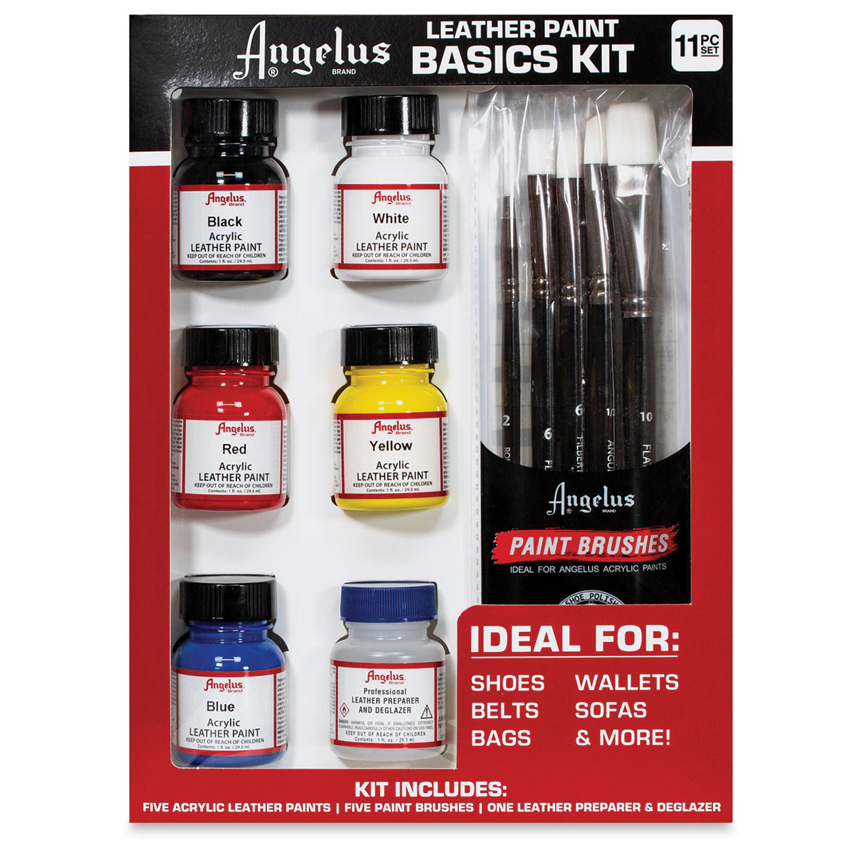 Angelus Leather Paint Basics Kit