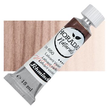 Open in modal - Schmincke Horadam Naturals Watercolor - Lalvarit Violet, 15 ml Tube with swatch