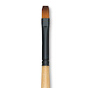 Dynasty Black Gold Brush - Bright, Long Handle, Size 2