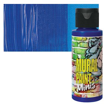 Open in modal - Chroma Acrylic Mural Paint - Ice, 2 oz bottle and swatch