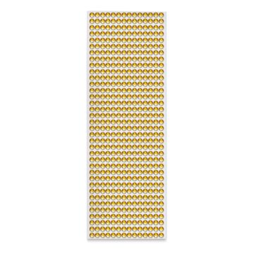 Open in modal - Gemstone Stickers - Gold, 4" x 6" Sheet
