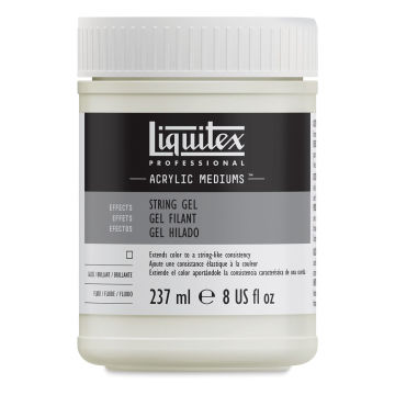 Liquitex Effects String Gel Medium - 8 oz jar