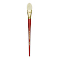 Blick Master Bristle Brush - Short Filbert, Long Handle, Size 28