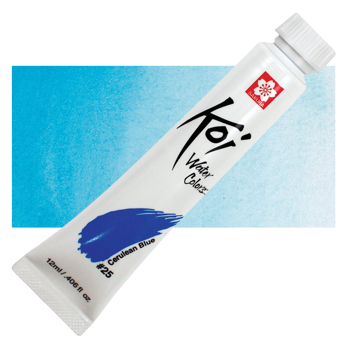 Sakura Koi Watercolor - Cerulean Blue, 12 ml, Tube