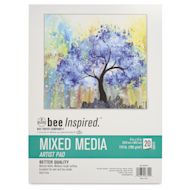 Bee Inspired Mixed Media Artist Pad