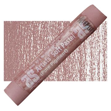 Open in modal - Art Spectrum Artists' Soft Pastel - Caput Mortuum 554T pastel and swatch