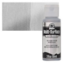 FolkArt Multi-Surface Metallic Acrylic Paint - Sterling Silver, 59 ml