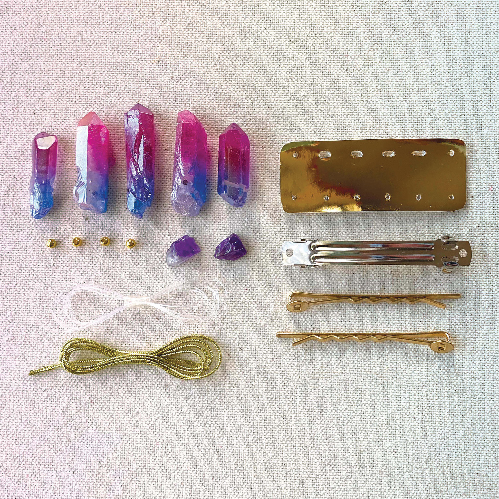 CRYSTAL COLLECTION | Hair Braiding Kit Decoration Set KNV2717G