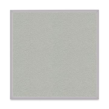 Open in modal - Ghent PremaTak Tackboard - 4 ft x 4 ft, Silver, Vinyl, Aluminum Frame