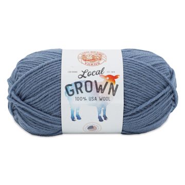 Open in modal - Lion Brand Local Grown Yarn - Blue Jeans