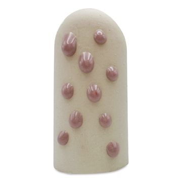 Open in modal - Ritual Glaze Melt Gloop Glaze - Pastel Purple - finished example, dots