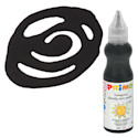 Primo Tempera Paint - Black, 50 ml