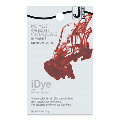 Jacquard iDye - Crimson, Natural Fabrics, 14 g packet