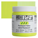 Golden SoFlat Matte Acrylic Paint - Fluorescent Yellow, 118 ml, Jar
