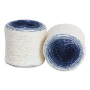 HiKoo Concentric Yarn - Shades of Blue, 437 yards