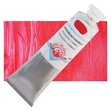 Open in modal - Old Holland New Masters Classic Acrylic Paint - Iridescent Crimson and swatch