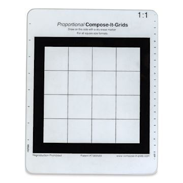 Open in modal - Compose It Grid - 8" x 10", Single Grid, 1:1