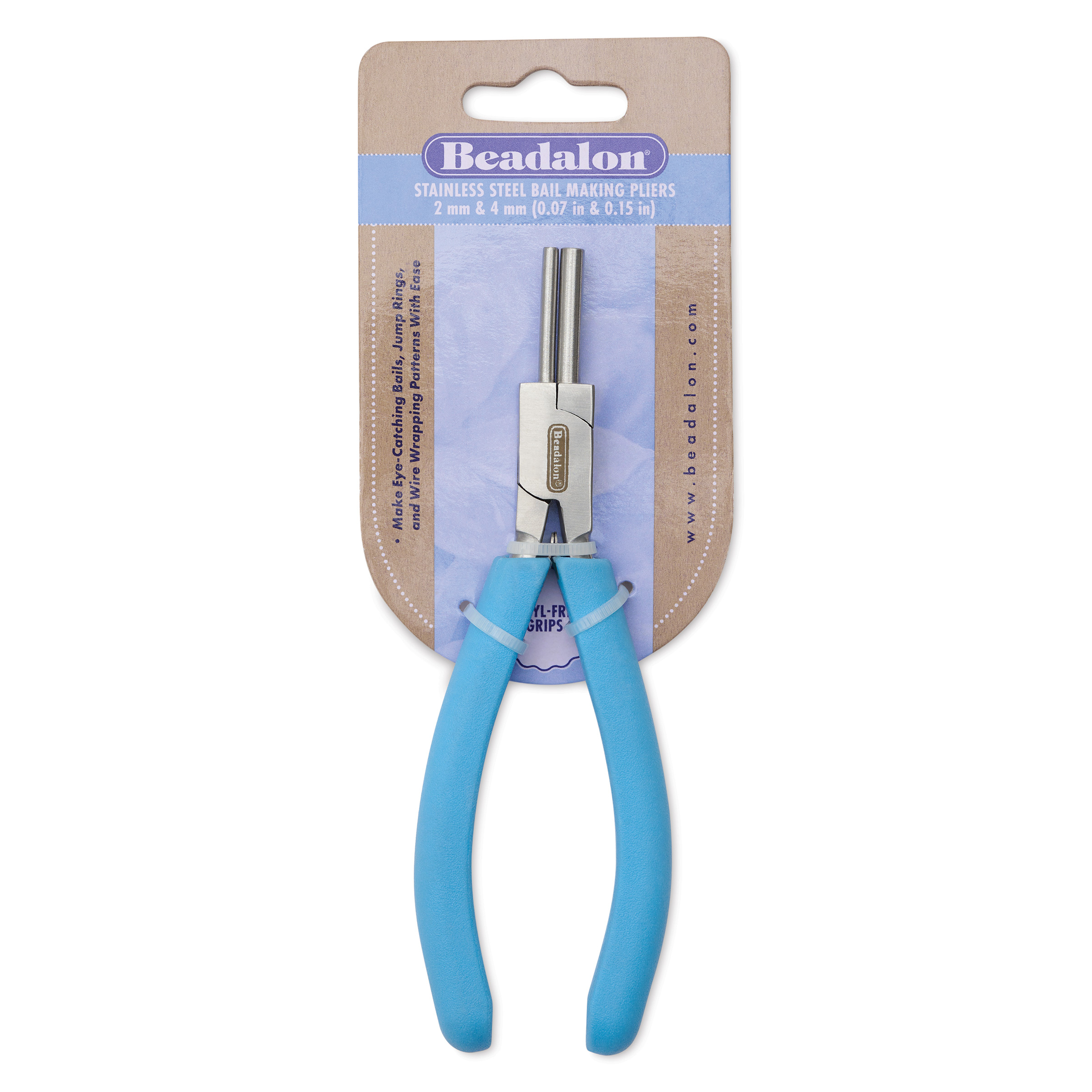 【公式】 Beadalon Designer mm 2 Small, - Pliers Making Bail Series ビーズ・レジン・アクセサリ