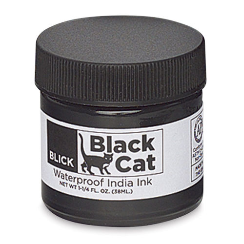 Black India Ink 3/4 fl. oz.