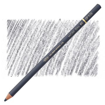 Open in modal - Holbein Artists' Colored Pencil - Cool Grey 6, OP536 pencil and swatch
