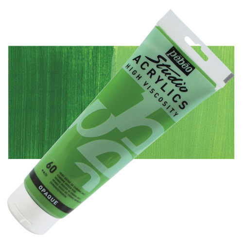 Blick Studio Acrylics - Green Deep Permanent, 4 oz tube