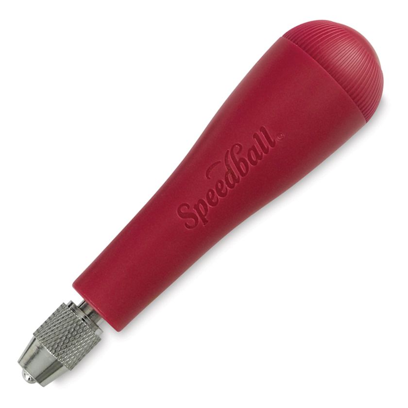Speedball Linoleum Cutter Handle Red BLICK Art Materials