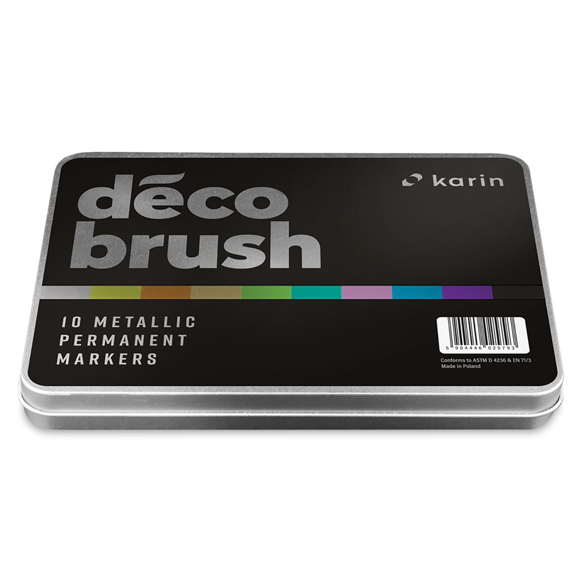DecoBrush Metallic Display (Include 120 Markers)