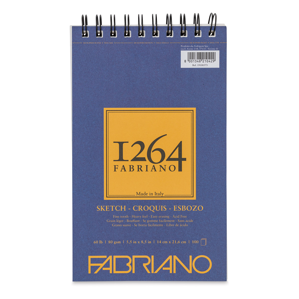 FABRIANO 1264 Drawing Pad 18X24 90 lb., 20 sheets - Art and Frame of  Sarasota