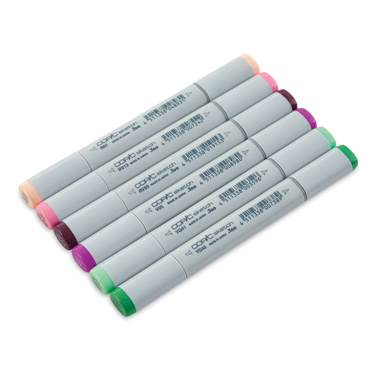 Copic Sketch Marker Set, 6-Colors, Floral Favorites 1 - 21619332