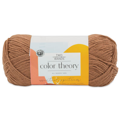 Lion Brand Color Theory Yarn - Nutmeg (yarn skein with label)