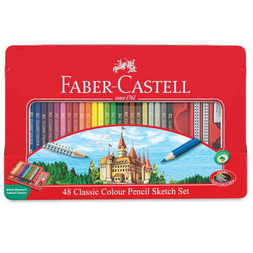 Colored Pencils for Kids: 48 Classic Color Pencils Gift Set