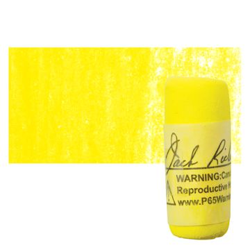 Open in modal - Richeson Soft Handrolled Pastel - Yellow Y18, pastel and swatch