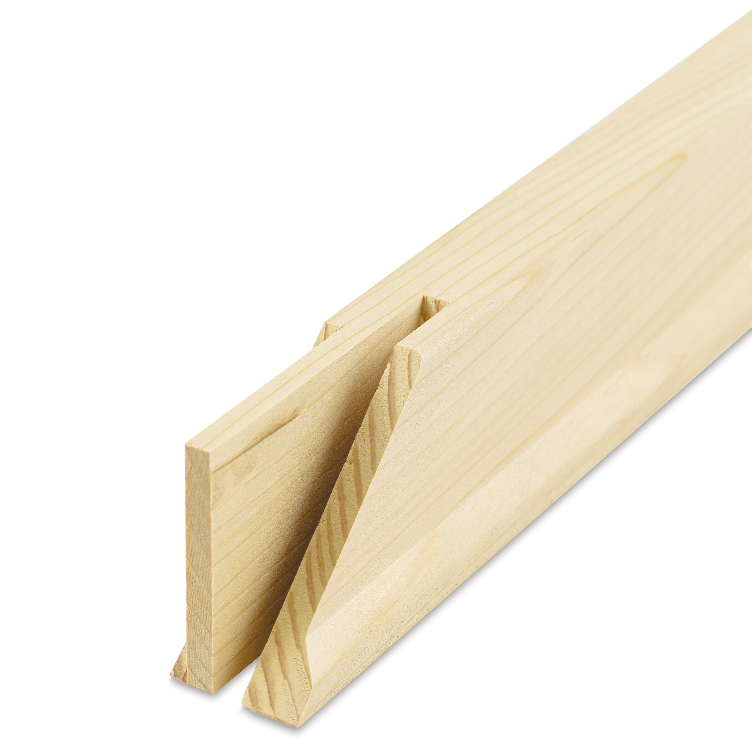 Medium duty center back braces for canvas stretcher bars