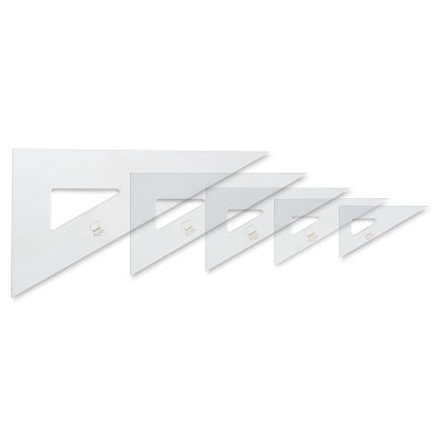 Blick Triangles - Several sizes of 30/60 degree triangles