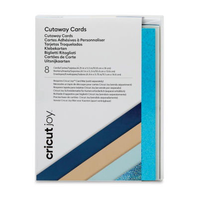 Cricut Joy Cutaway Cards - Marina Sampler, Pkg of 8 (Package)